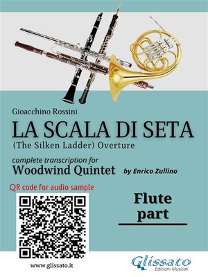 cover image of Flute part of "La Scala di Seta" for Woodwind Quintet